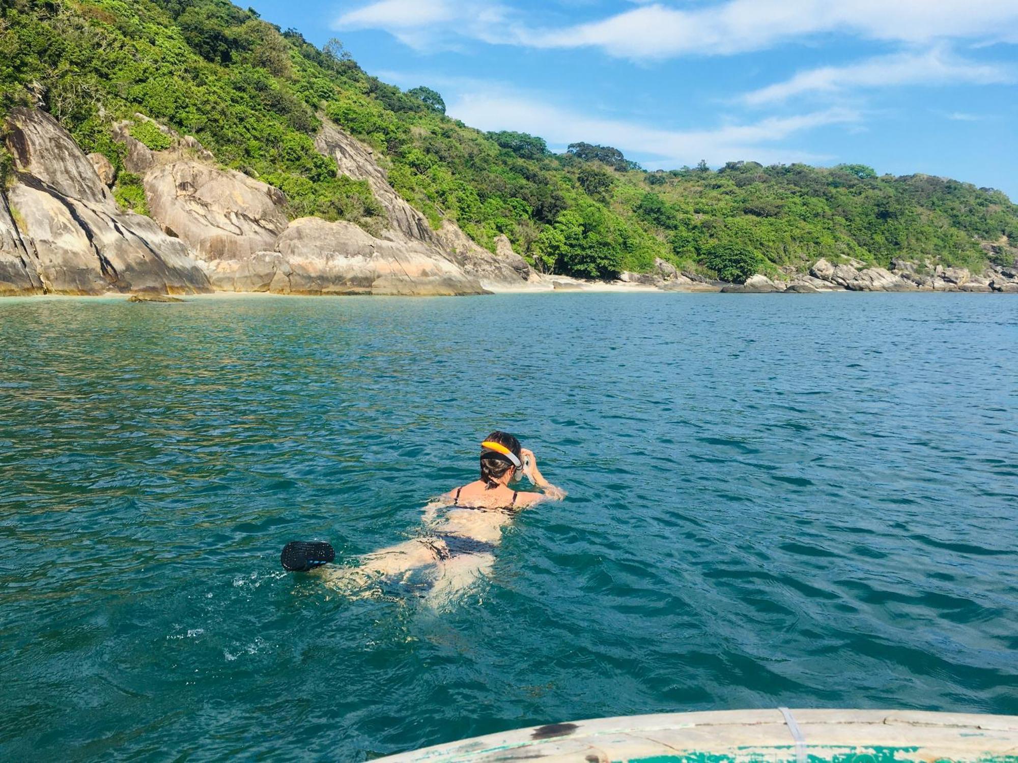Cham Island Homestay Lau Thu Tân Hiệ Eksteriør bilde