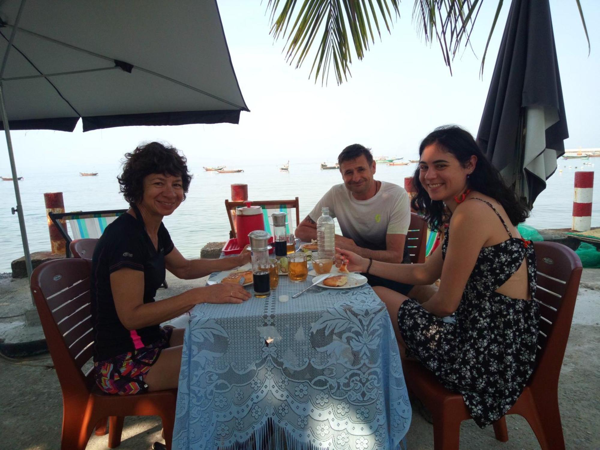 Cham Island Homestay Lau Thu Tân Hiệ Eksteriør bilde