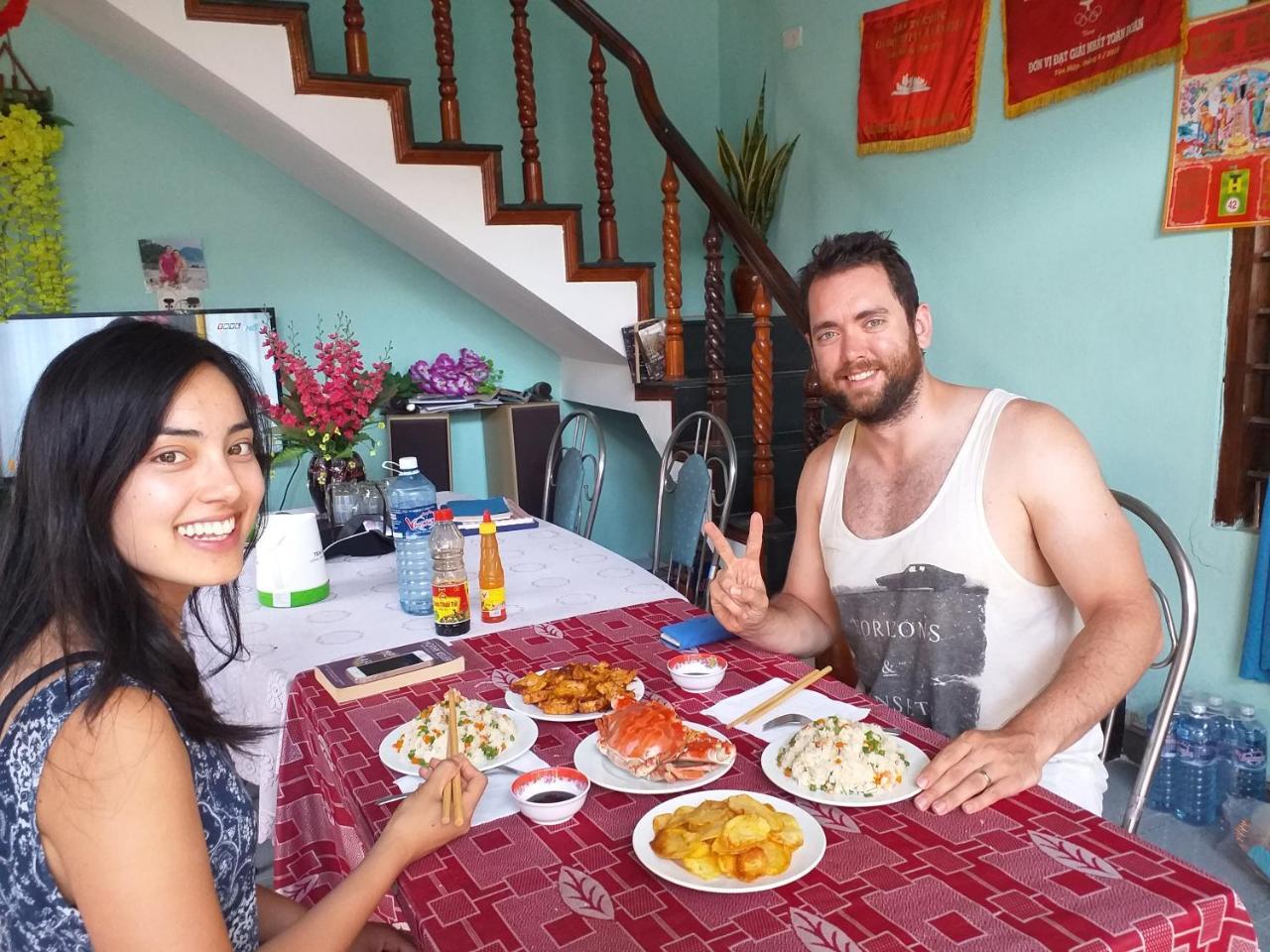 Cham Island Homestay Lau Thu Tân Hiệ Eksteriør bilde